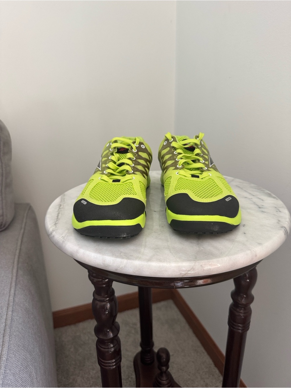 Reebok Nano 2.0 Laser Lime Green and Black Mesh Training Shoes - Picture 4 of 4